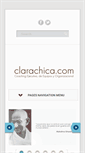 Mobile Screenshot of clarachica.com